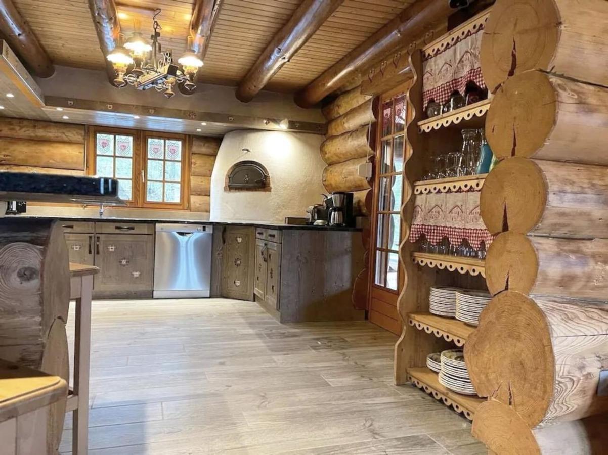 Chalet Spa Le Royal Nathalie Mn La Rouge La Bresse Kültér fotó